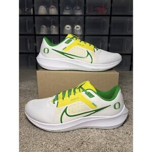 Nike Air Zoom Pegasus 40 Running Shoes Oregon Ducks DZ5979-100 Men’s Size 11.5